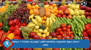 أسعار سوق الخضروات والفاكهة تتقلب اليوم بعد مفاجآت 1 سبتمبر 2025